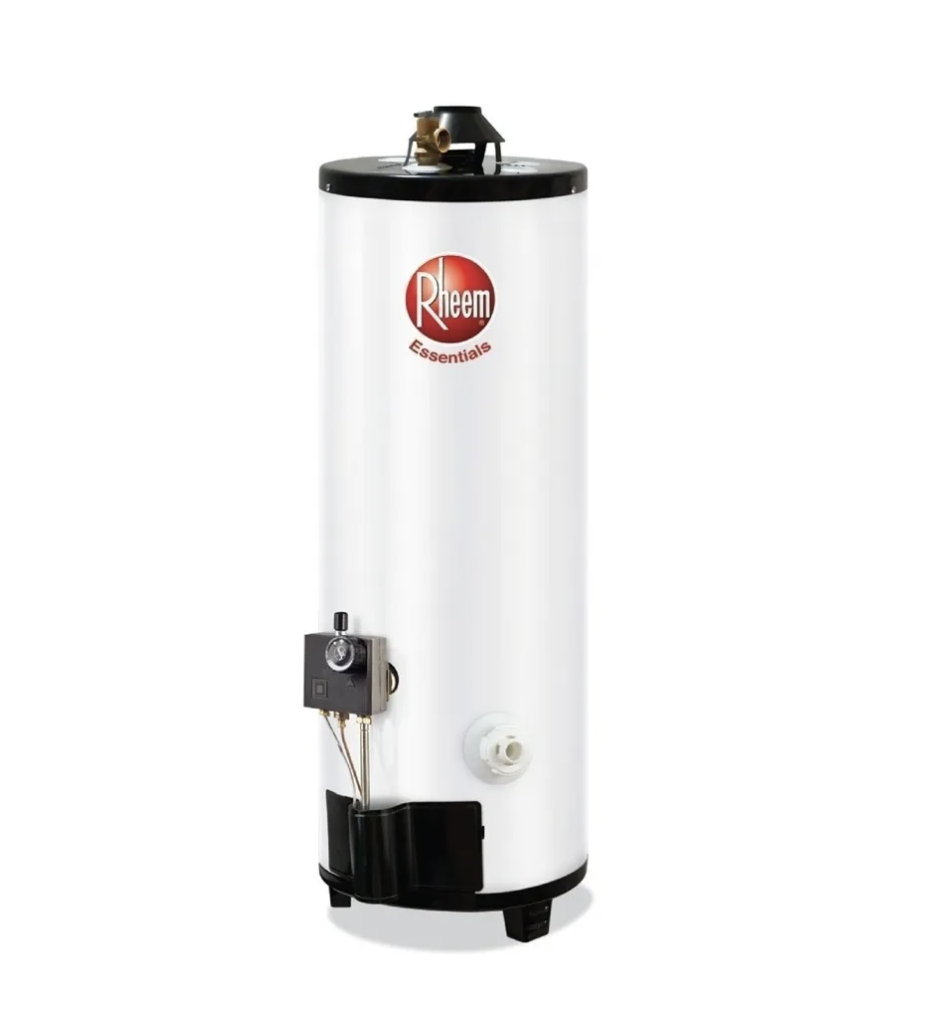 Calentador de agua a gas natural cap. 35 litros Rheem