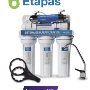607662 PURIFICADOR 6 ETAPAS DE ULTRAFILTRACION PLUS CON UV