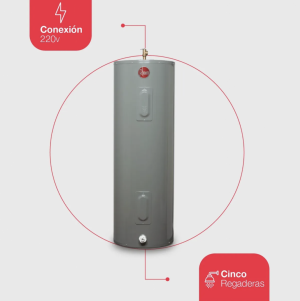 Calentador Rheem Eléctrico 50 Galones 220V 190 litros 89V50/478708