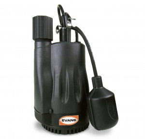 BOMBA SUMERGIBLE UTILITARIA 200W C/FLOTADOR EVANS AQUA200W-F