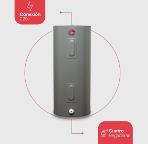 Calentador Rheem Eléctrico 40 Galones 220V 152 litros 89V40/478685