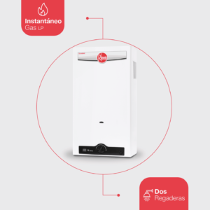 Calentador de paso 13 Litros/min A Gas Lp marca RHEEM