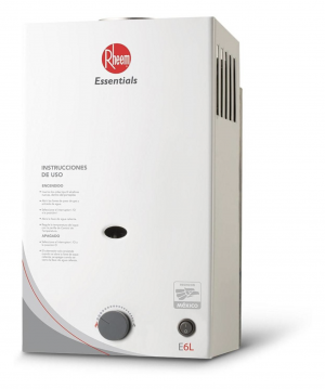 Calentador Instántaneo Rheem Essentials 6 L/min A Gas Lp HDEI-MX06P