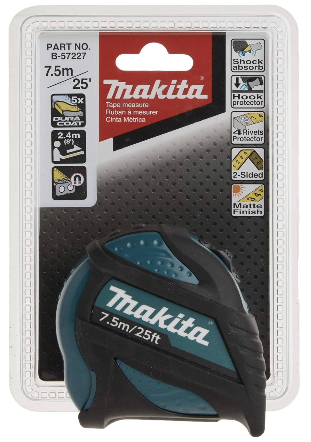 B-57227 Cinta métrica makita 7.5 metros - Image 3