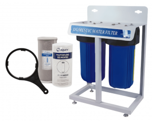 Sistema de Filtración Básico 2 Etapas Portafiltros 10″ BB Aquex 607950