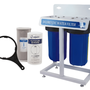 Sistema de Filtración Básico 2 Etapas Portafiltros 10″ BB Aquex 607950